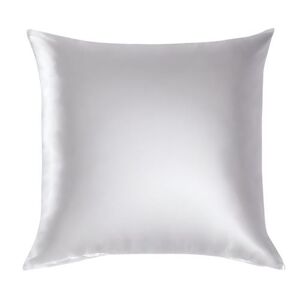 Non communiqué Taie d'oreiller en pure soie 22 mm 65x65cm Blanc - Publicité