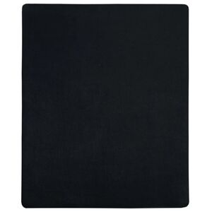 Non communiqué Draps-housses Jersey 2 pcs Noir 90x200 cm Coton Noir - Publicité