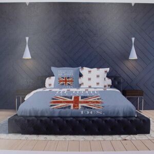 Housse de couette + 2 taies wilson 240x220 imprime Mixte LEE COOPER