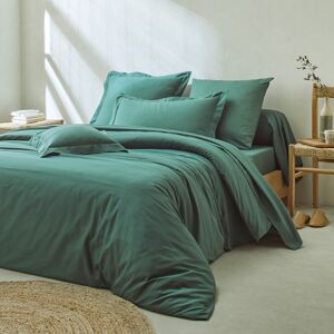 Linge de lit uni coton - Drap Plat 1 Personneonne : 180x290cm - Vert - ColombineAvec Colombine®, on sait que la qualité est là : on n'hésite pas à composer la parure idéale avec ce linge de lit uni en coton qui nous fait rêver en couleurs !Drap plat 1 per - Publicité