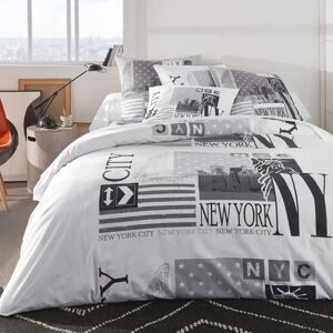 Blancheporte Linge de lit Midtown coton - BlancheporteVoyage à New-York au coeur de Manhattan... Le linge de lit Midtown nous embarque dans une belle aventure urbaine ! Une collection originale réalisée en coton.Housse de couette 2 personnesonnes : 240x22