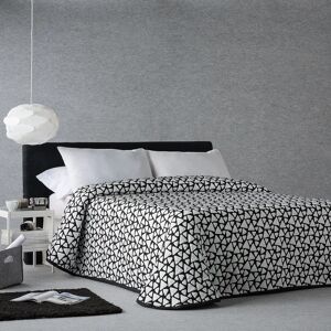 Blancheporte Couvre-lit jacquard Onix - Blancheporte Noir Couvre lit : 190x270cm