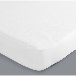 Protège-matelas éponge imperméable - BlancheporteLe protège-matelas en éponge absorbante imperméable, micro-respirant et extensible.Protège-matelas 2 personnes : 160x200cmBlanc - Publicité