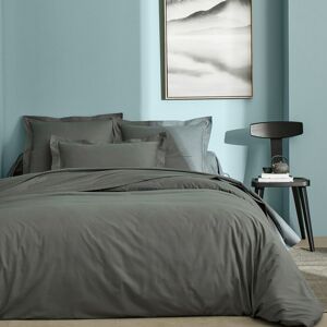 Linge de lit uni percale - Housse De Couette 1 Personneonne : 140x200cm - Gris - ColombineTissée à partir d’un coton de très grande qualité, cette percale très serrée associe la beauté, la douceur et l’ultra résistance... pour un linge de lit Colombine® d - Publicité