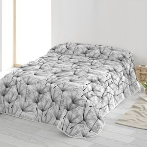 Blancheporte Couette microfibre imprimée pissenlit 200 g/m² - BlancheporteModerne et originale grâce à son imprimé à fleurs stylisées, cette couette permet de changer de déco grâce à sa deuxième face unie ! Douce et légère, elle est parfaite en été pour r