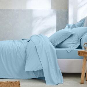 Linge de lit uni - coton bio() - Taie De Traversin 85x185cm - Bleu - ColombineAvec Colombine® le linge de lit uni se decline dans une version en coton bio() et nous fait voir la nuit du bon côte... Et quand on sait que la qualite est la, on n'hesite p