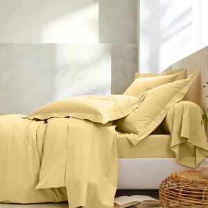 Blancheporte Linge de lit uni - coton bio(**) - Colombine Jaune Taie de traversin 85x185cm