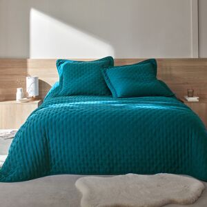 Blancheporte Couvre-lit matelassé - microfibre - Blancheporte Bleu Taie : 65x65cm