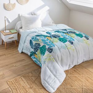 Blancheporte Couette microfibre imprimé végétal 400 g/m² - BlancheporteToujours d'actualité, la tendance végétale s'affiche harmonieusement dans la déco de votre chambre avec cette couette imprimée, chic et moderne. Moelleuse et légère, elle vous accompag