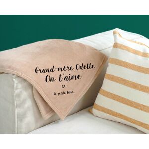 Cadeaux.com Plaid personnalise - Grand-mere