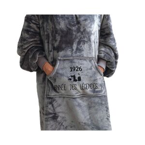 Cadeaux.com Sweat plaid panda femme nee en 1926