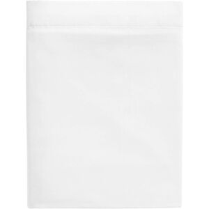 Terre de Nuit Drap plat blanc 100% satin de coton 270x310 cm