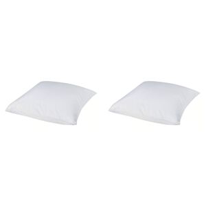 Terre de Nuit Lot de 2 proteges oreillers molleton impermeable 65x65