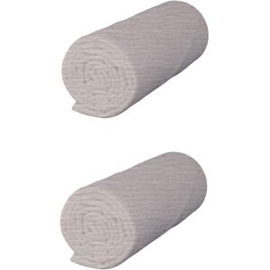 Terre de Nuit Lot de 2 draps housses jersey taupe chiné bonnet 30 cm 200x200