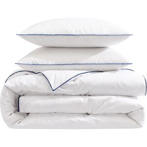 Pack couette prestige hôtellerie 240x220 et oreiller 70% duvet de canard anti-allergenes Someo