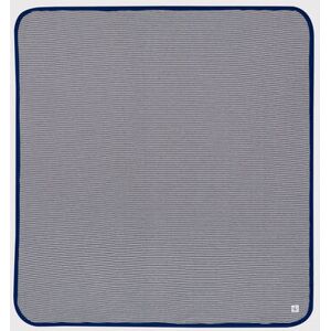 Petit Bateau Couverture/nid d'ange anti-ondes en jersey Bleu Smoking/Blanc Ecume TU