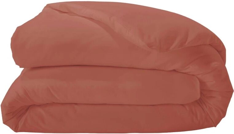 Housse de couette percale Tradilinge ACAJOU (Couleur : Acajou)