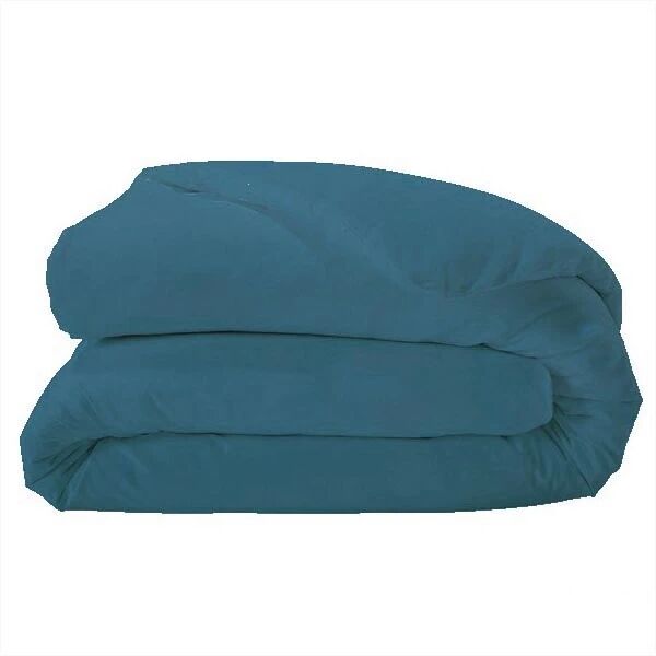 Housse de couette percale Tradilinge COBALT (Couleur : Cobalt)