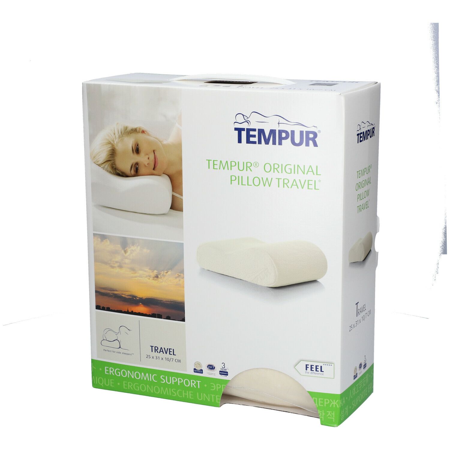 Tempur® l'oreiller Original 25 x 31 x 10/7 cm pc(s)