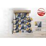 Raj-Pol Unisex's Bed Linen Model 1351 Other W: 160 cm L: 200 cm, 2 pcs. W: 70 cm L: 80 cm unisex