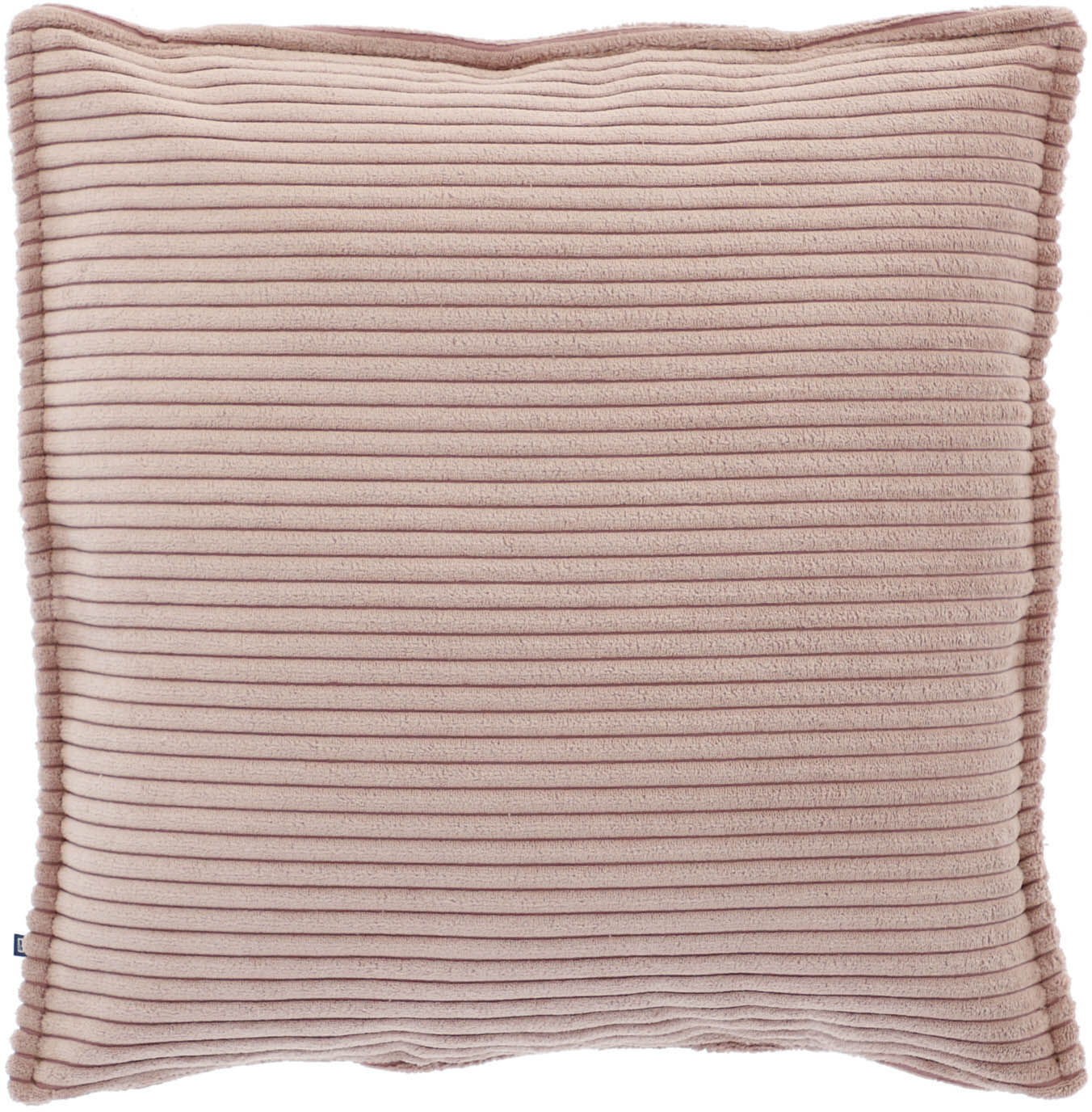 Kave Home Pink corduroy Wilma cushion cover 45 x 45 cm