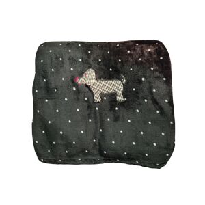 NOI DI NOTTE Plaid Coral Fleece Art Bc 690ab Colore A Scelta Misura Unica FUFFY BLACK