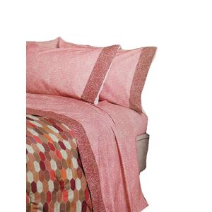 Via Completo Letto 1 Posto Art Skin 2.0 1p Colore A Scelta Misura Unica BORDEAUX