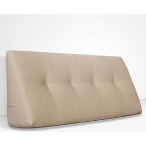 EvergreenWeb Cuscino da Lettura a Cuneo Chill Pillow 200 cm x 26 cm Beige