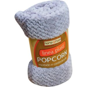 Leroy Merlin Coperta Popcorn, grigio / argento, 125x 150 cm