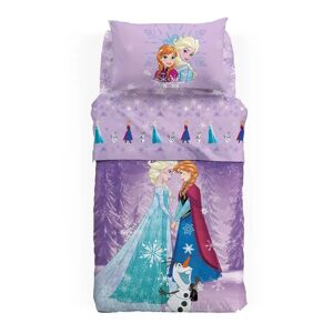 Cartoons Copriletto Primaverile Singolo Frozen Love   in Cotone Caleffi