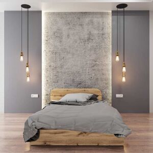 garneroarredamenti Letto 120x190cm una piazza e mezza contenitore oldwook Carducci