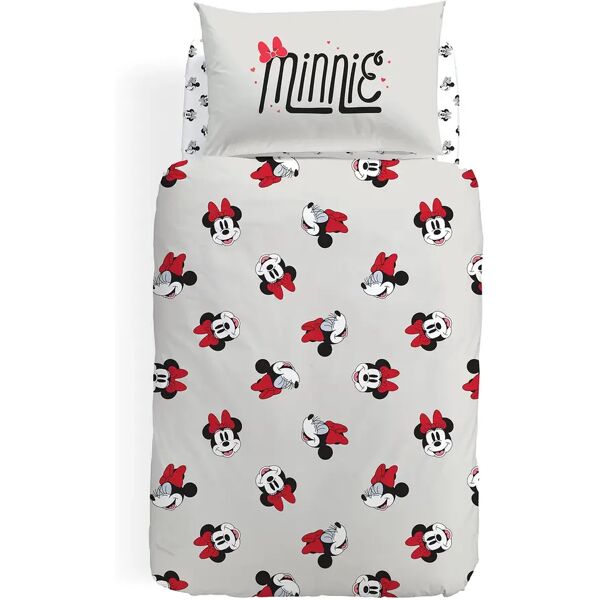 disney copripiumino singolo minnie retro   in cotone caleffi