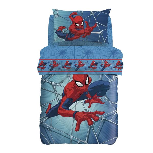 marvel trapunta spider man force singolo   in cotone caleffi