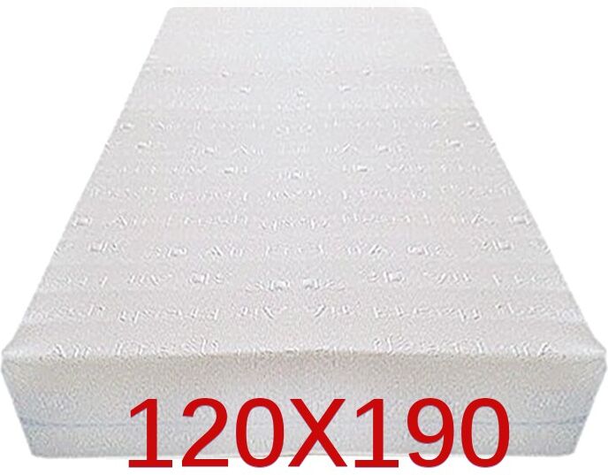 DINAFLEX® Materasso Ortopedico 9 Zone 120x190 Singolo "GOLIA"  Alto 23 cm sfoderabile con fodera in 3D AIR FRESH