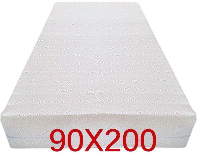 DINAFLEX® Materasso Ortopedico 9 Zone 90x200 Singolo "GOLIA"  Alto 23 cm sfoderabile con fodera in 3D AIR FRESH