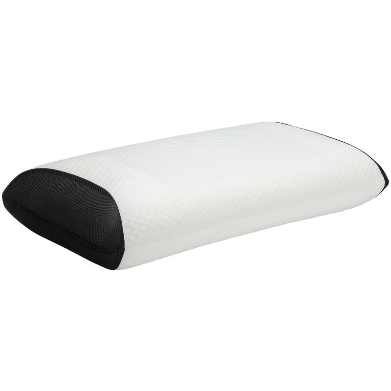 PIKOLIN HOME Cuscino in memory foam con gel rinfrescante traspirante 90x35cm ,