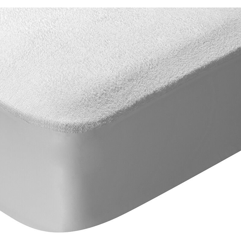 PIKOLIN HOME Proteggi-materasso in spugna anti-acaro e impermeabile 135x190/200cm ,