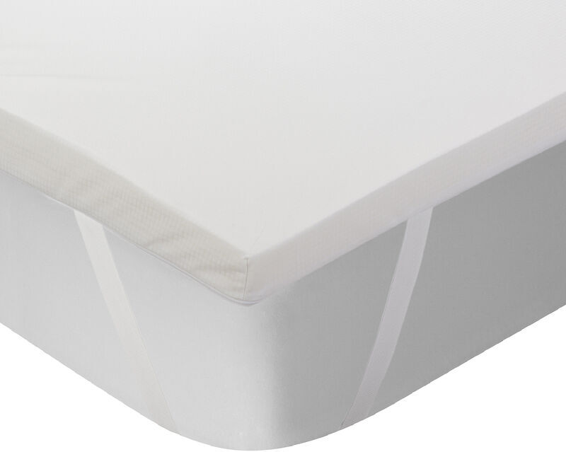 Classic Blanc - Topper viscoelastico termoregulatore 5cm 105x200cm ,