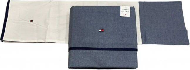 Tommy Hilfiger Set Lenzuola Letto Art Tommy Bltai INDIGO