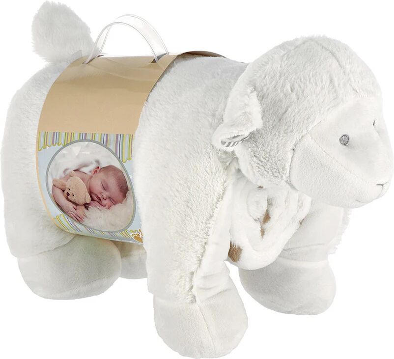 Joia Home Coperta in pile con peluche pecora