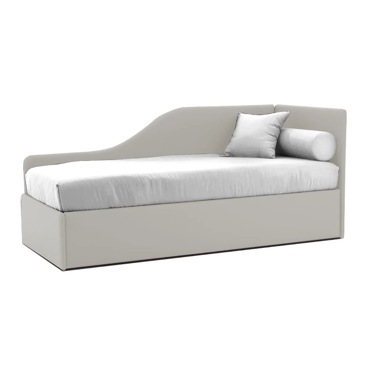 Let it Bed WHY-D-SHAPE-DX - Letto versione storage, grigio