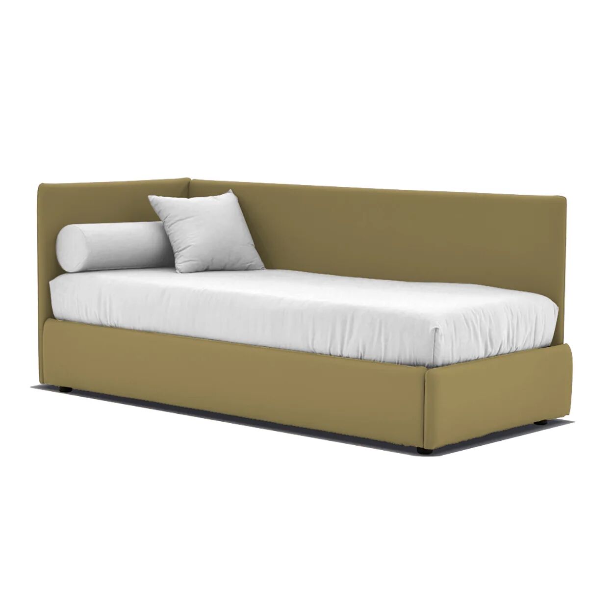 Let it Bed WHY-D-LINEAR-SX - Letto versione storage, beige