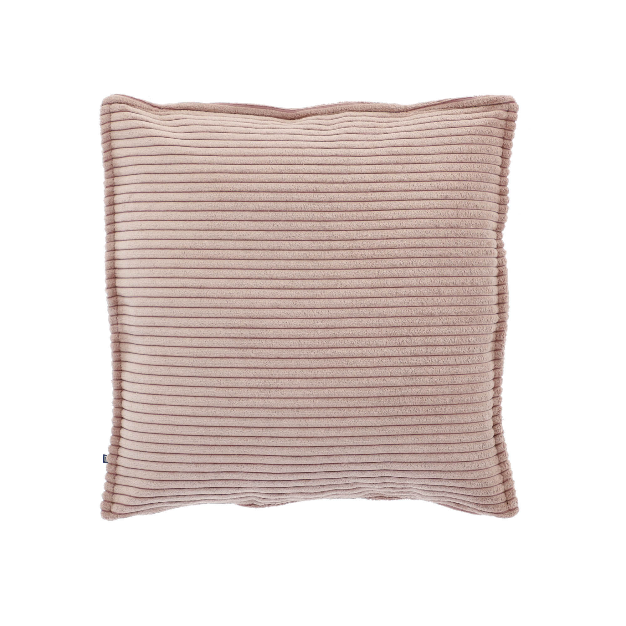 Kave Home Fodera per cuscino Wilma 45 x 45 cm velluto a coste rosa