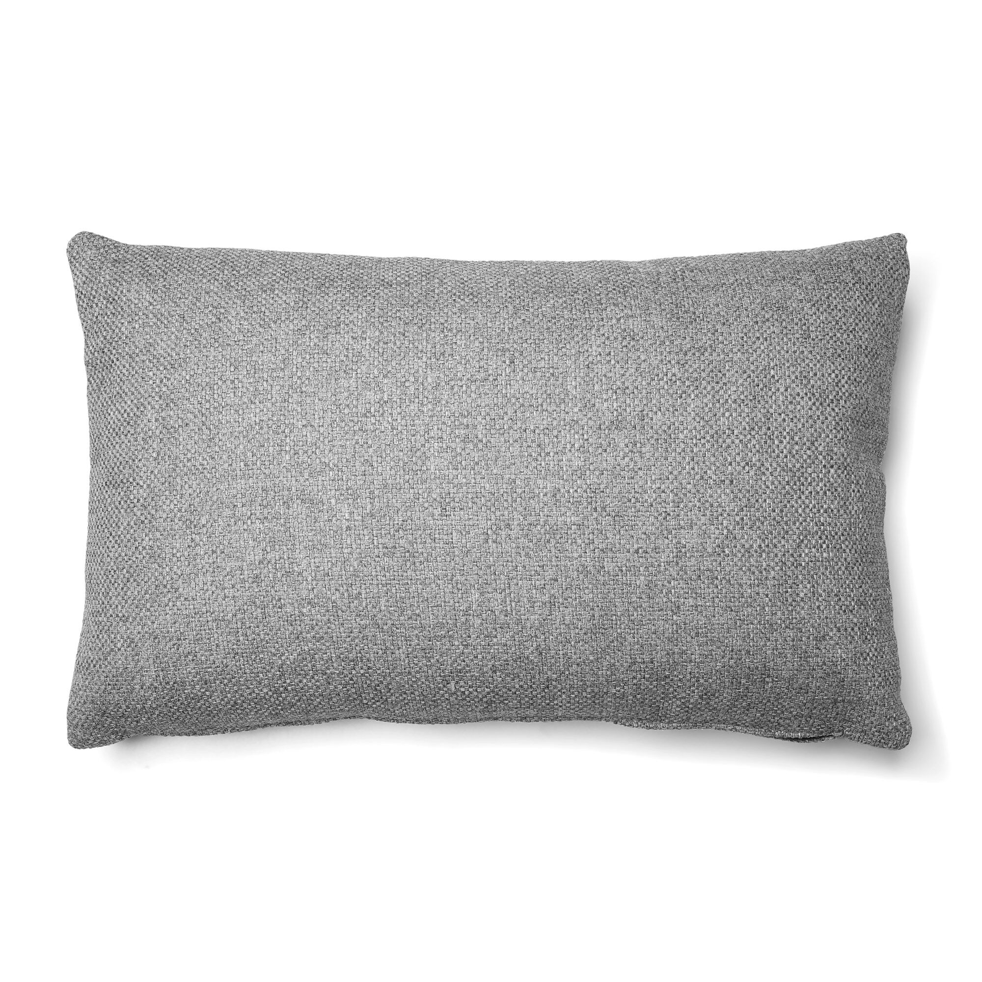 Kave Home Fodera per cuscino Kam 30 x 50 cm chrono grigio chiaro