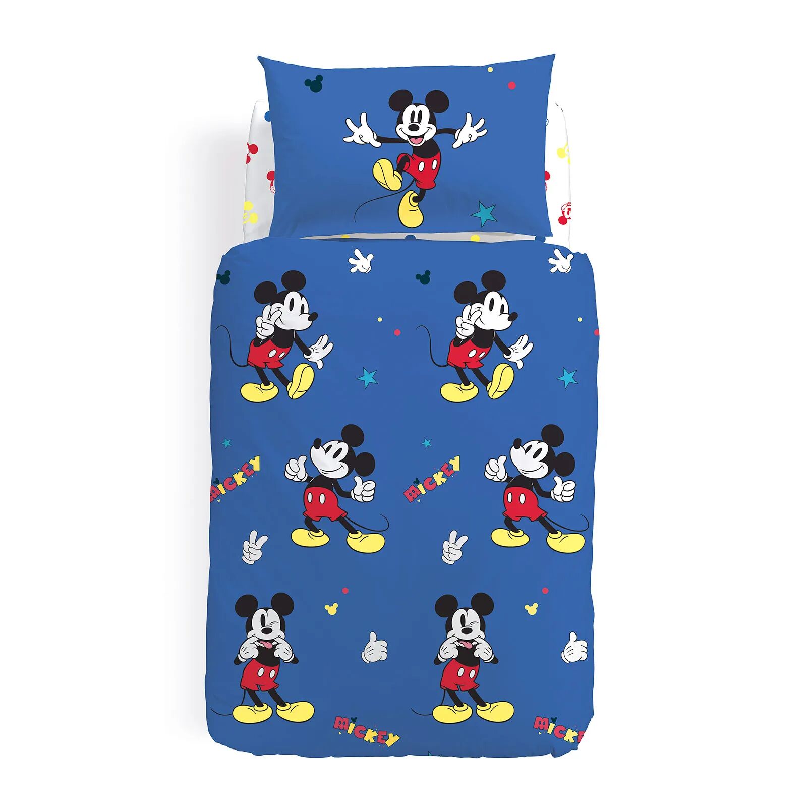 Disney Copripiumino Singolo Mickey Retro   in Cotone Caleffi