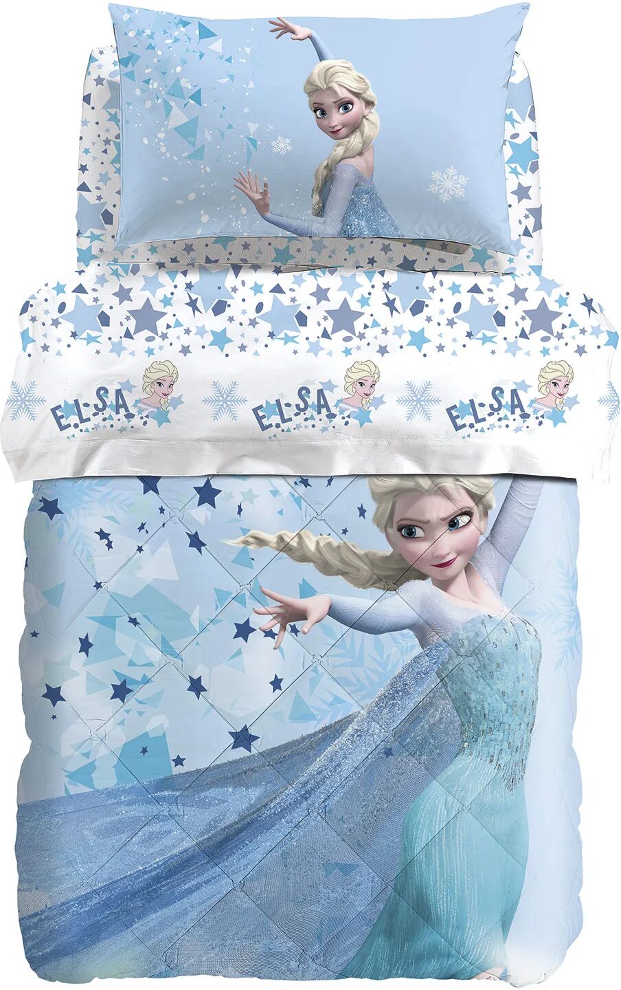 Cartoons Trapunta Frozen Dream Singolo   in Cotone Caleffi