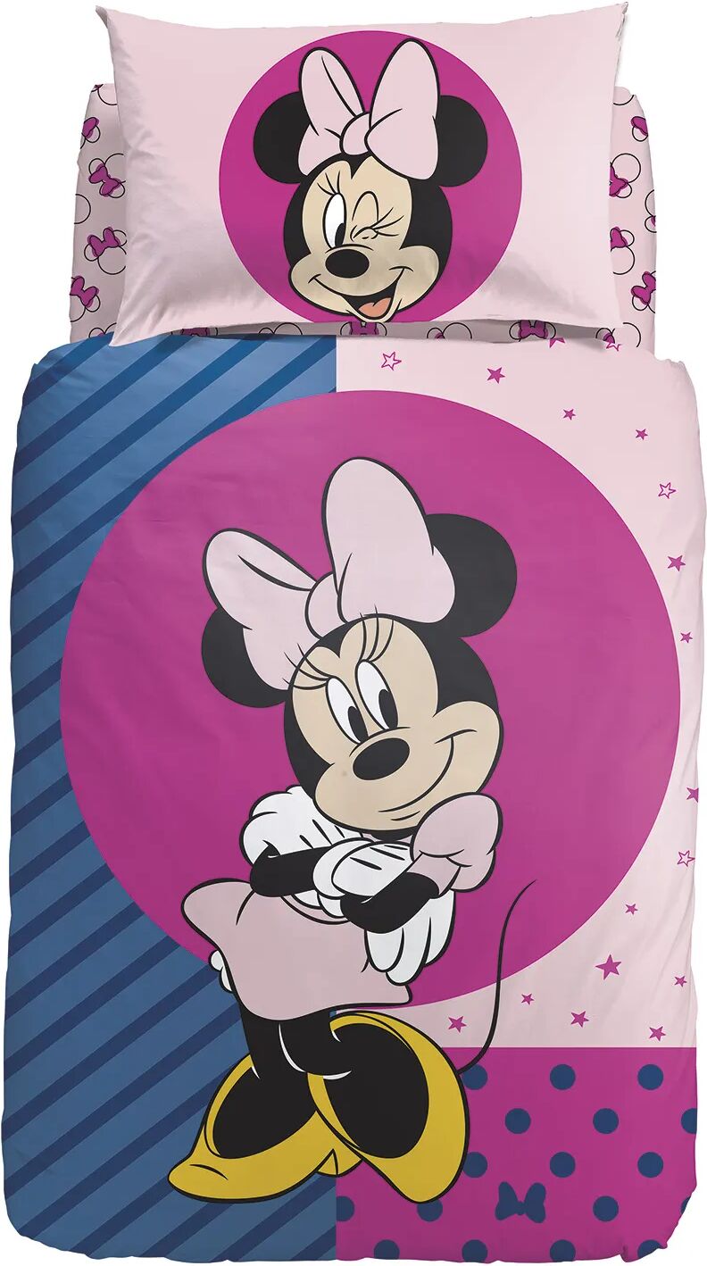 Cartoons Copripiumino Singolo Minnie Smile   in Cotone Caleffi