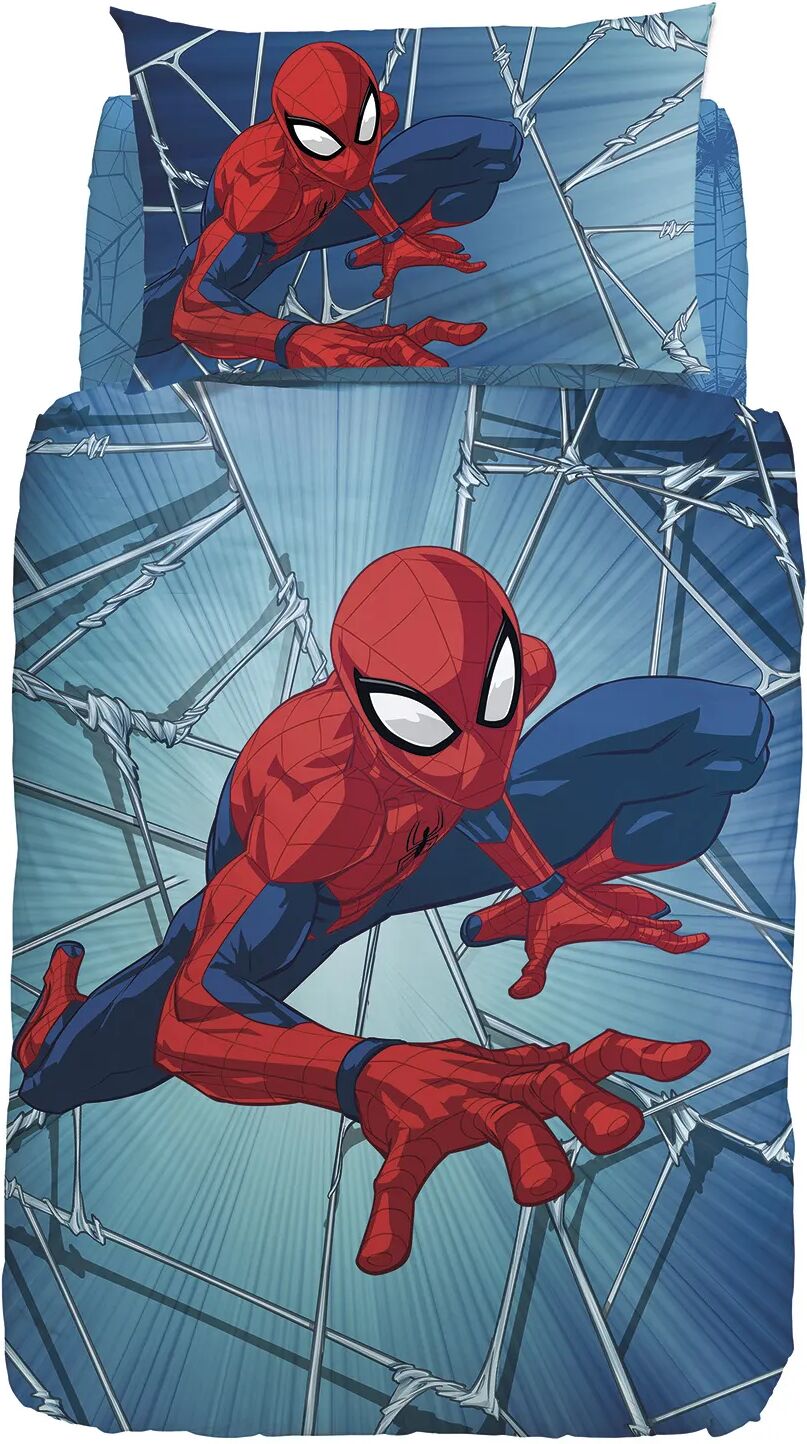 Marvel Copripiumino Singolo Spider Man Force   in Cotone Caleffi