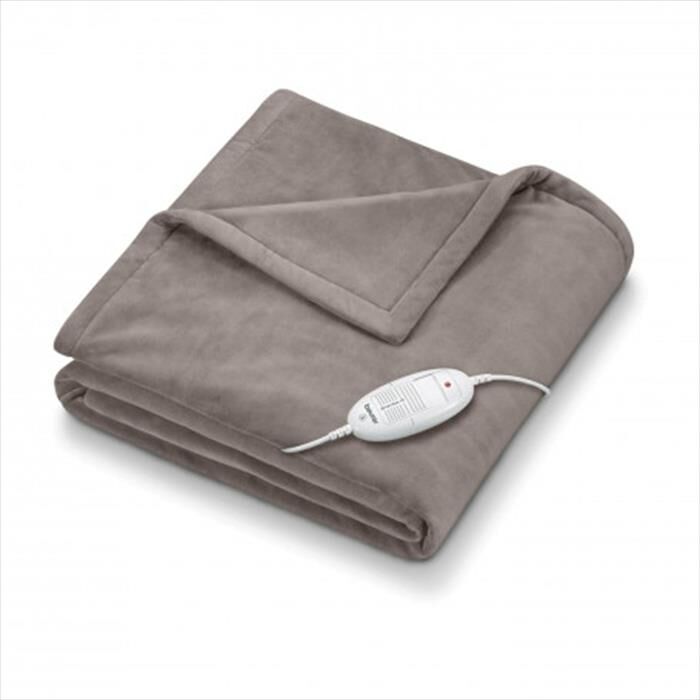 BEURER Sovracoperta Termico 180x130 Cosy-grigio