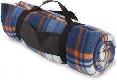 Gedshop 1000 Plaid da viaggio a quadri in pile neutro o personalizzato